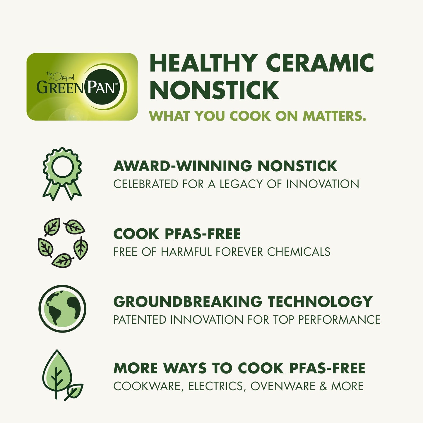 GreenPan Hybrid 13 Piece Nonstick Stainless Steel Cookware Set, APEX Tri-Ply Thermobond PFAS-Free Ceramic Pots & Pans, Induction & All Cooktop Compatible, Oven Temp to 850°F, Dishwasher Safe, Gold