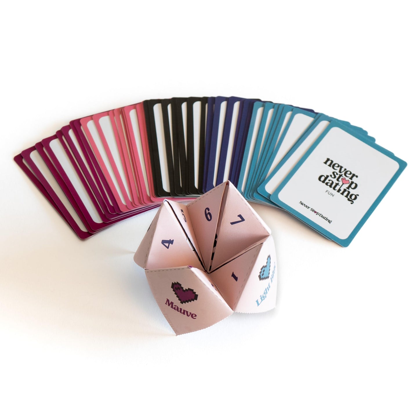 Never Stop Dating - The Ultimate Romantic Date Night Activity Game for Couples - Awesome Gift for Boyfriend, Girlfriend, Husband, Wife, Partner, Engagement or Anniversary. Keep The Spark Alive!