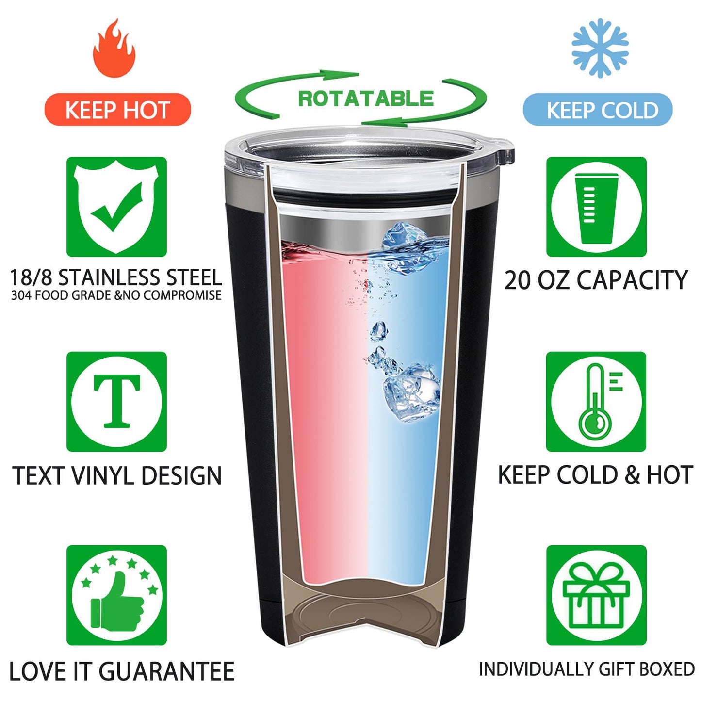 Grifarny Brother in Law Gifts - Christmas, Fathers Day, Birthday Gifts for Brother in Law - You Are a Really Really Great Best BrotherinLaw Tumbler Cup 20oz