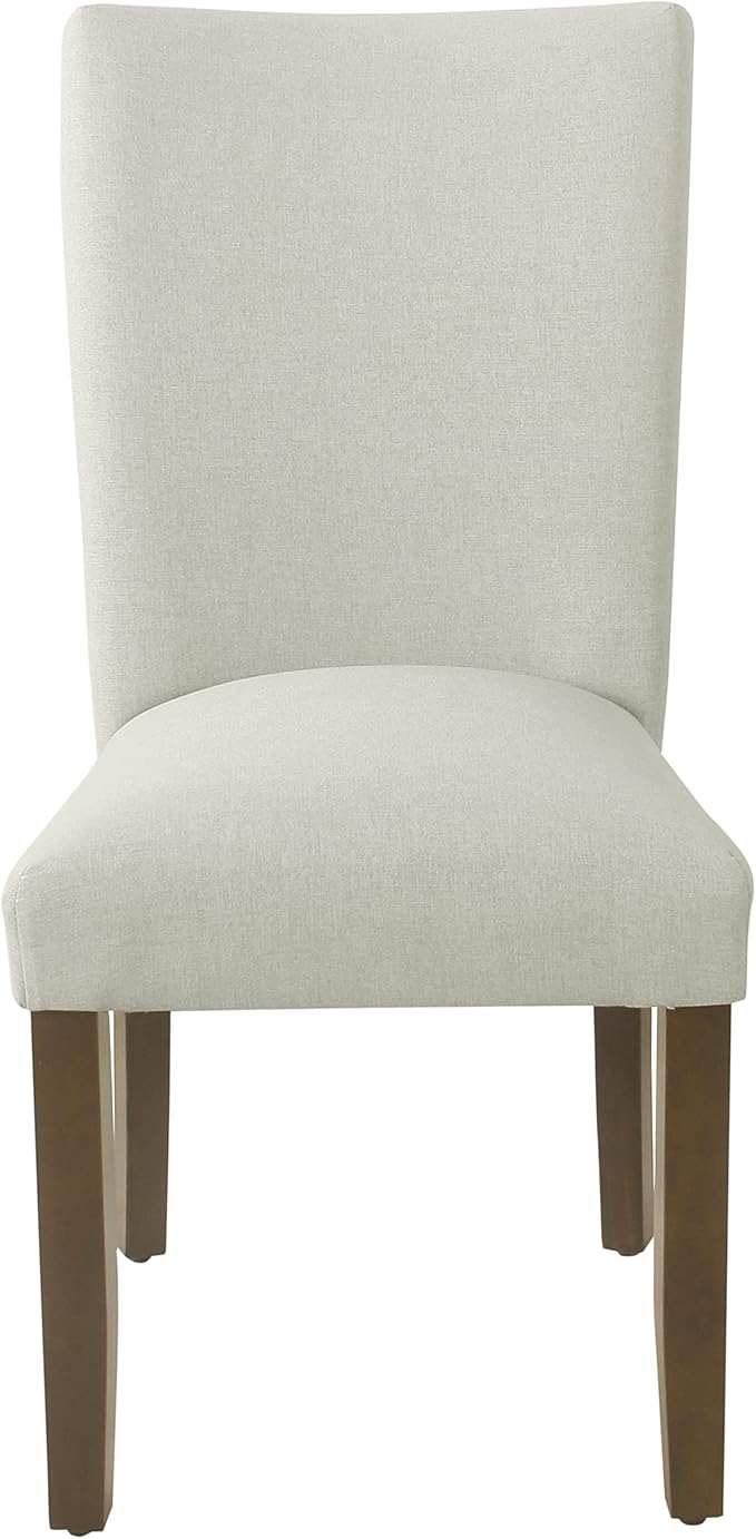 HomePop Classic Parsons Dining Chair - Gray Woven (Set of 2)