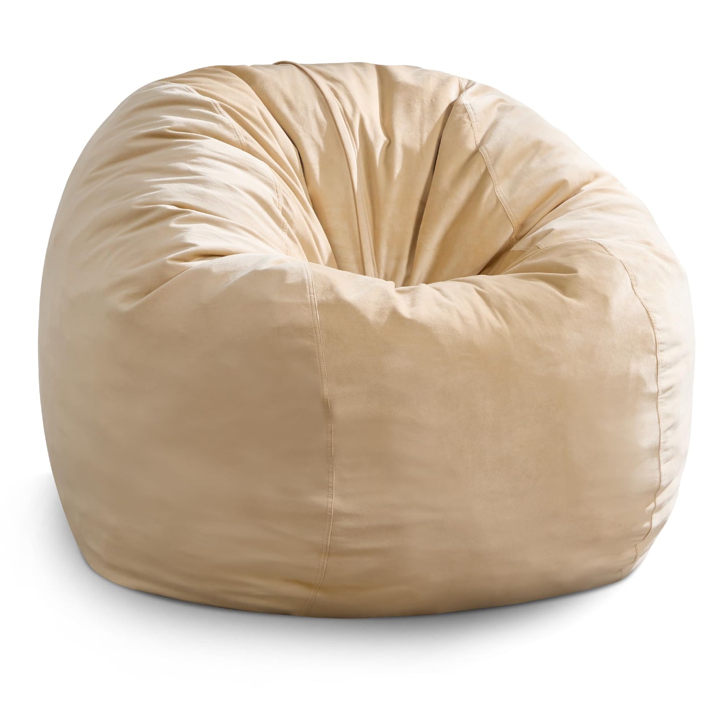 Hobestluk 5FT Bean Bag Chair Giant Bean Bag Chairs for Adults Large Bean Chairs with Removable Cover, Beanbag Chair with Filler, Adult Bean Bag Chairs for Living Room, Bedroom