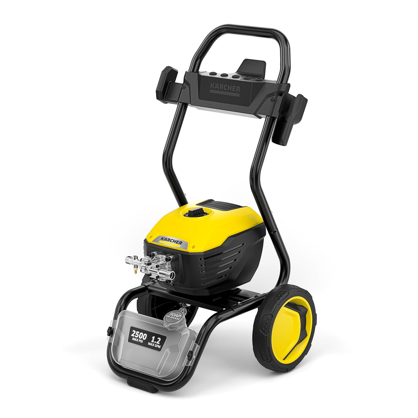 Kärcher K 2500 E Electric Pressure Washer 2500 PSI High-Performance Cleaning for Driveways, Siding, and Decks, Induction Motor