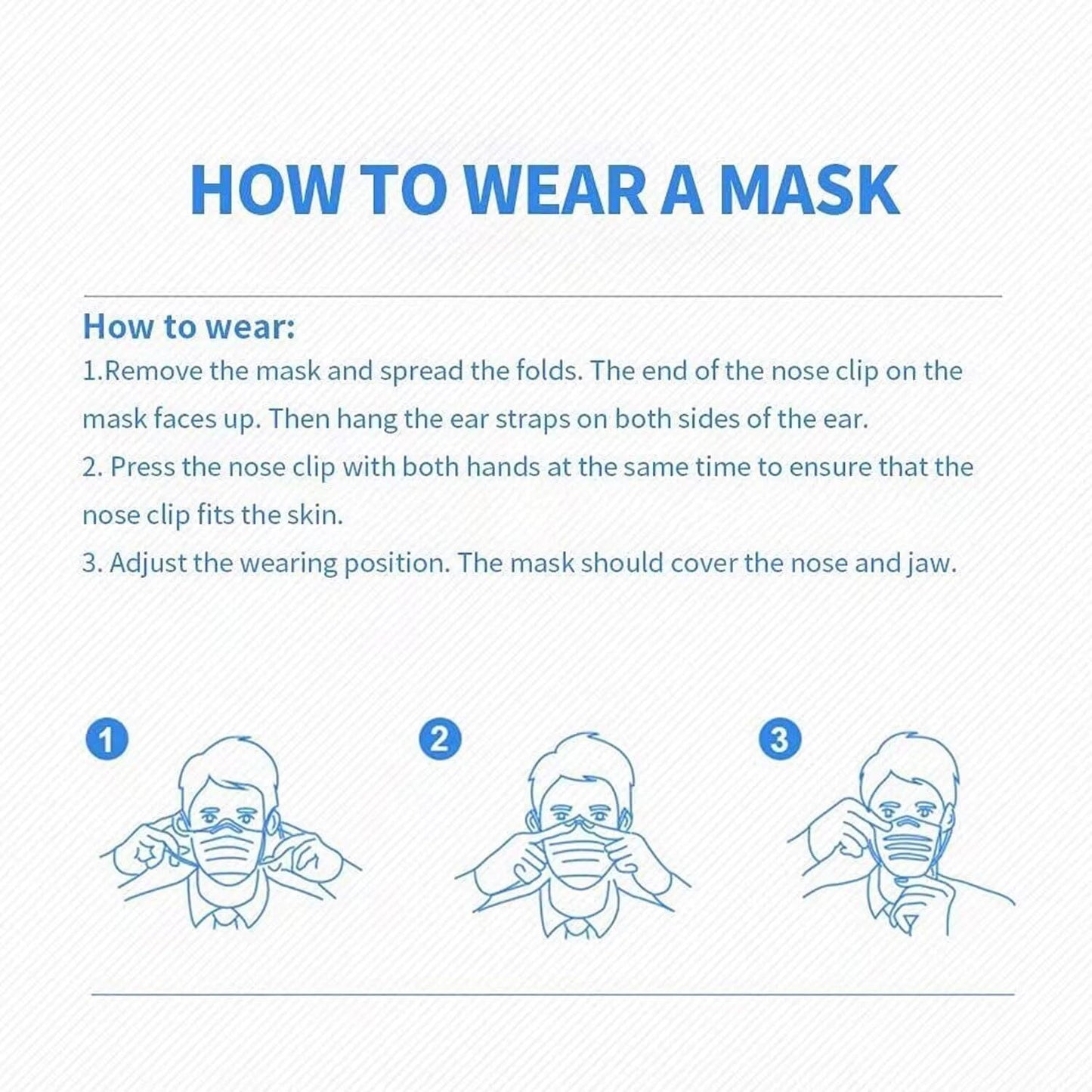 100PCS Masks Grey Disposable Face Mask 3 Ply Breatherable Face Masks
