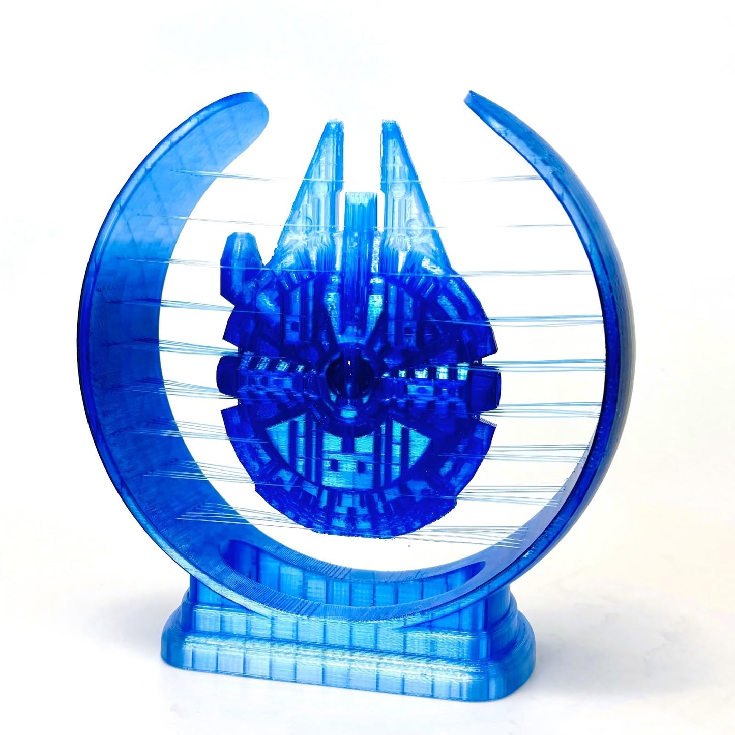 Stronghero3D PETG 3D Printer Filament 1.75mm,Gradient Multicolors,Dual Color Blue to Translucent,1kg(2.2lbs) Accuracy +/-0.05mm for ender3 Cr10