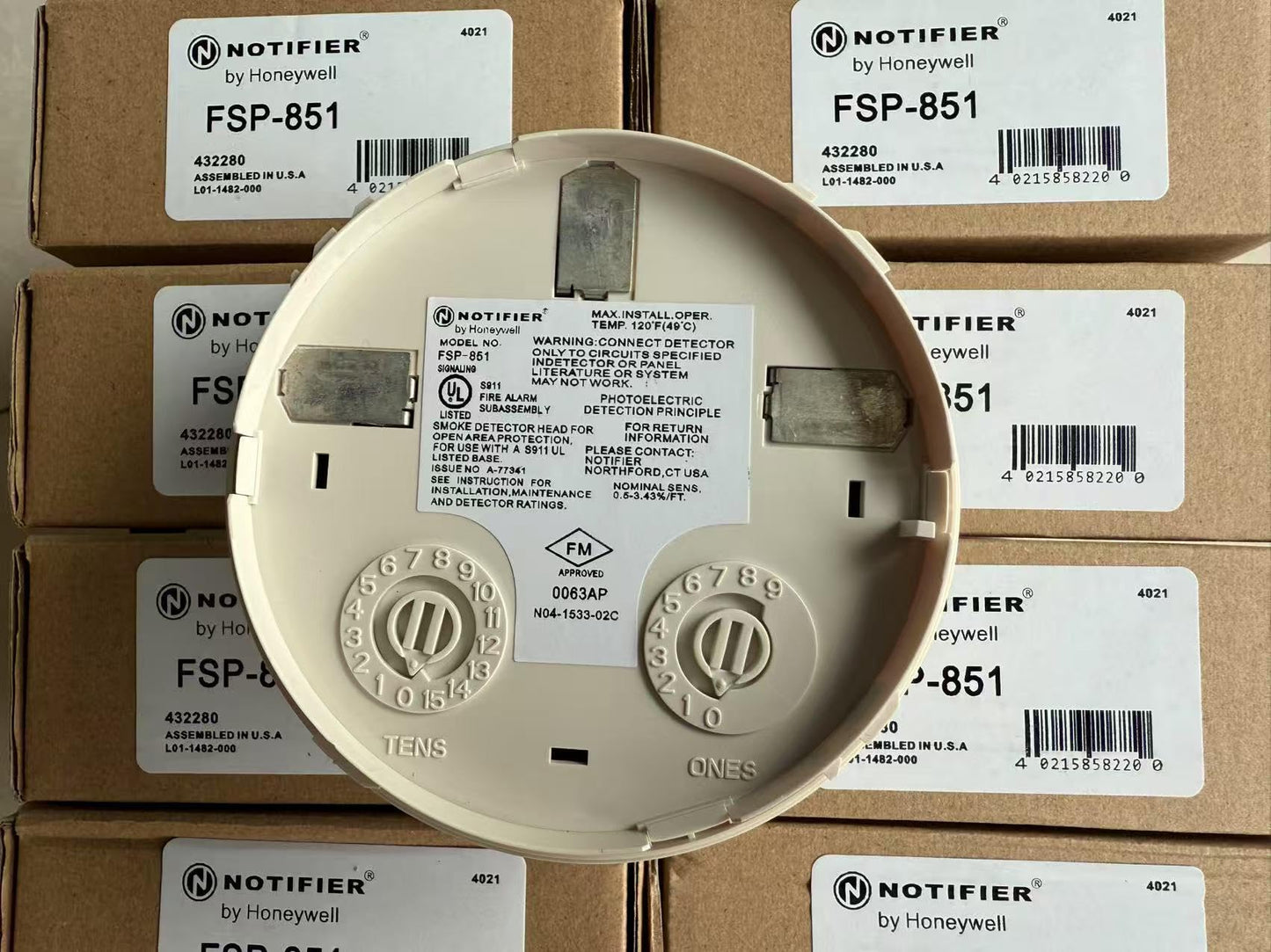 Nib! NOTIFIER FSP-851 Smoke Detector FSP 851 Same Day