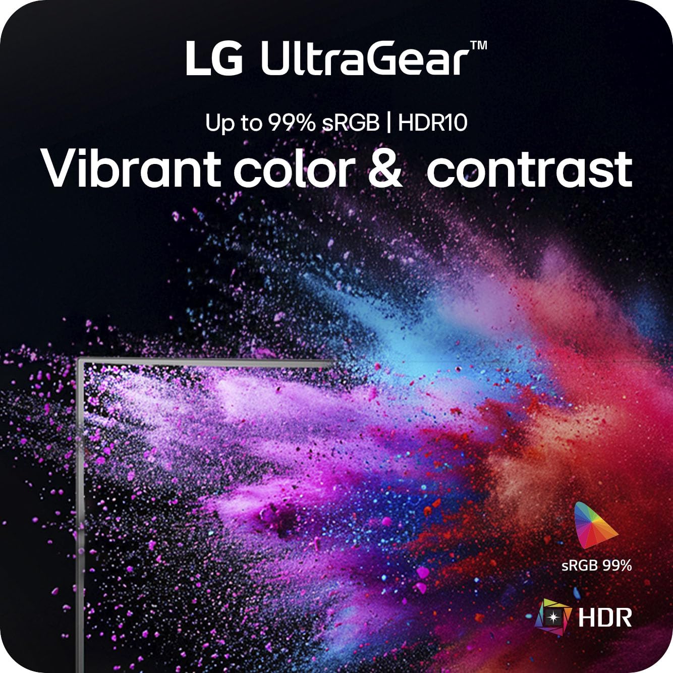Lg 34G600A-B 34-Inch Ultragear Wqhd (3440 X 1440) Curved Gaming Monitor 160Hz, Amd Freesync Premium, Hdr10, Built-In Speaker, Re