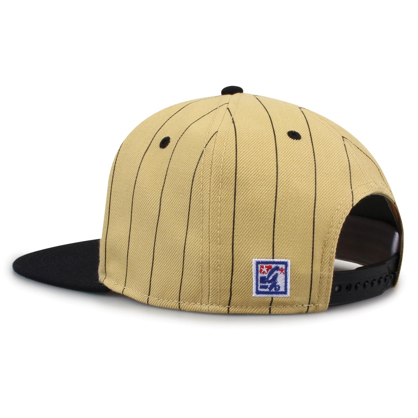 The Game One Size NCAA Licensed, Colorado Buffaloes Flat Brim Snapback Hat, Black/Pin Stripe