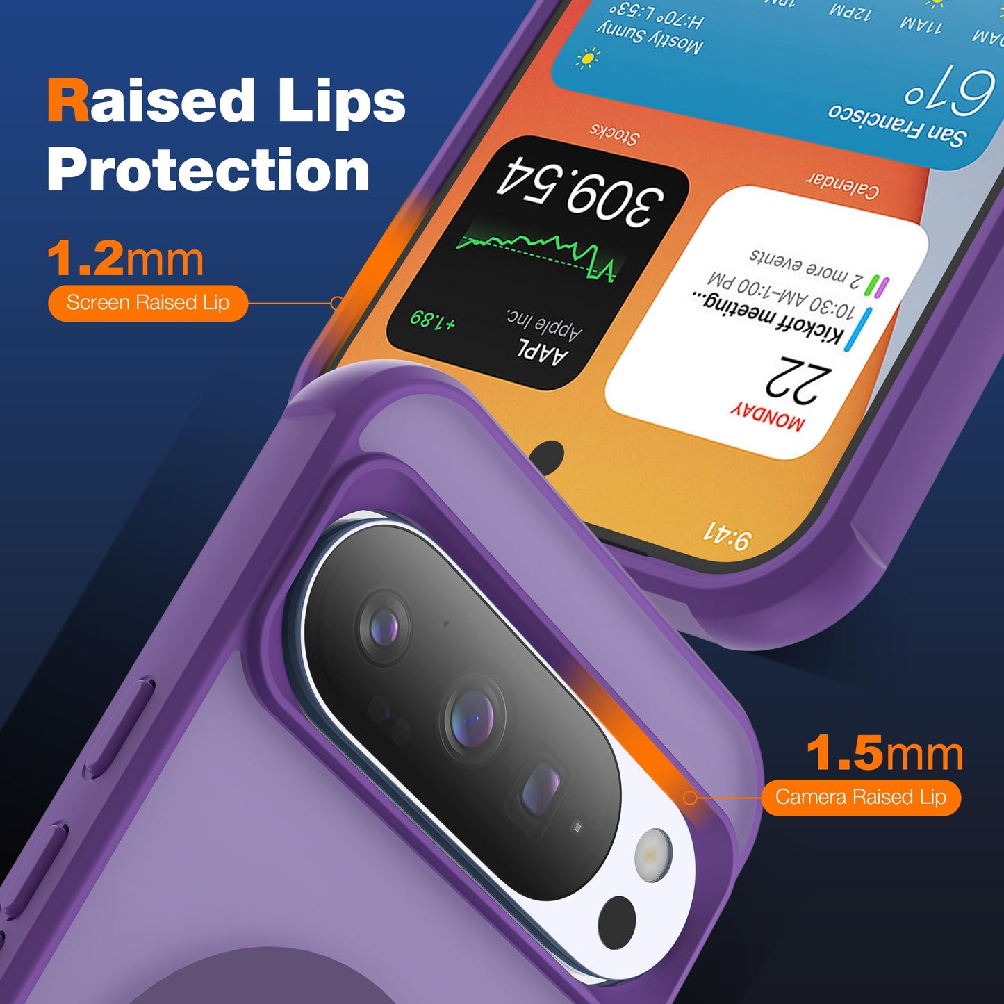 Sleekcover Compatible With Google Pixel 10 Pro Xl Case With Magnetic Translucent Matte Phone Case With Anti-Fingerprint Tech [Co