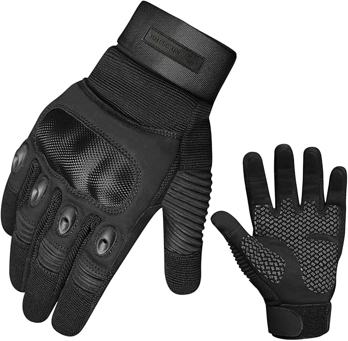 WESTWOOD FOX Motorcycle Gloves for Men and Women Power Sports Racing Gloves Full Finger Touchscreen Car Driving Glove Moto...