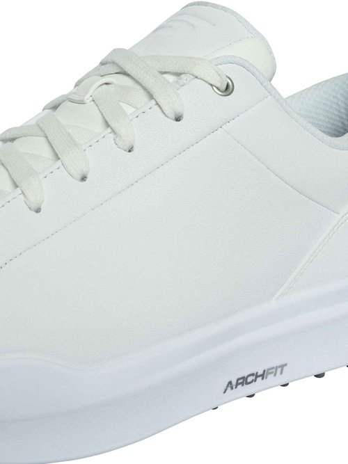Drive 6 Arch Fit Leather Relaxed Fit Spikeless Golf Shoe White