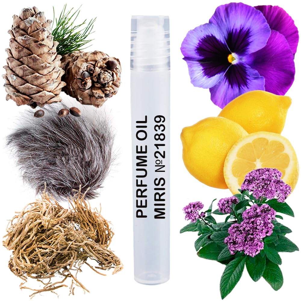 MIRIS No. 21839, Inspired by She Wood, Long-Lasting Perfume Oil for Women Roll-On, Rollerball 0.34 Fl Oz / 10 ml