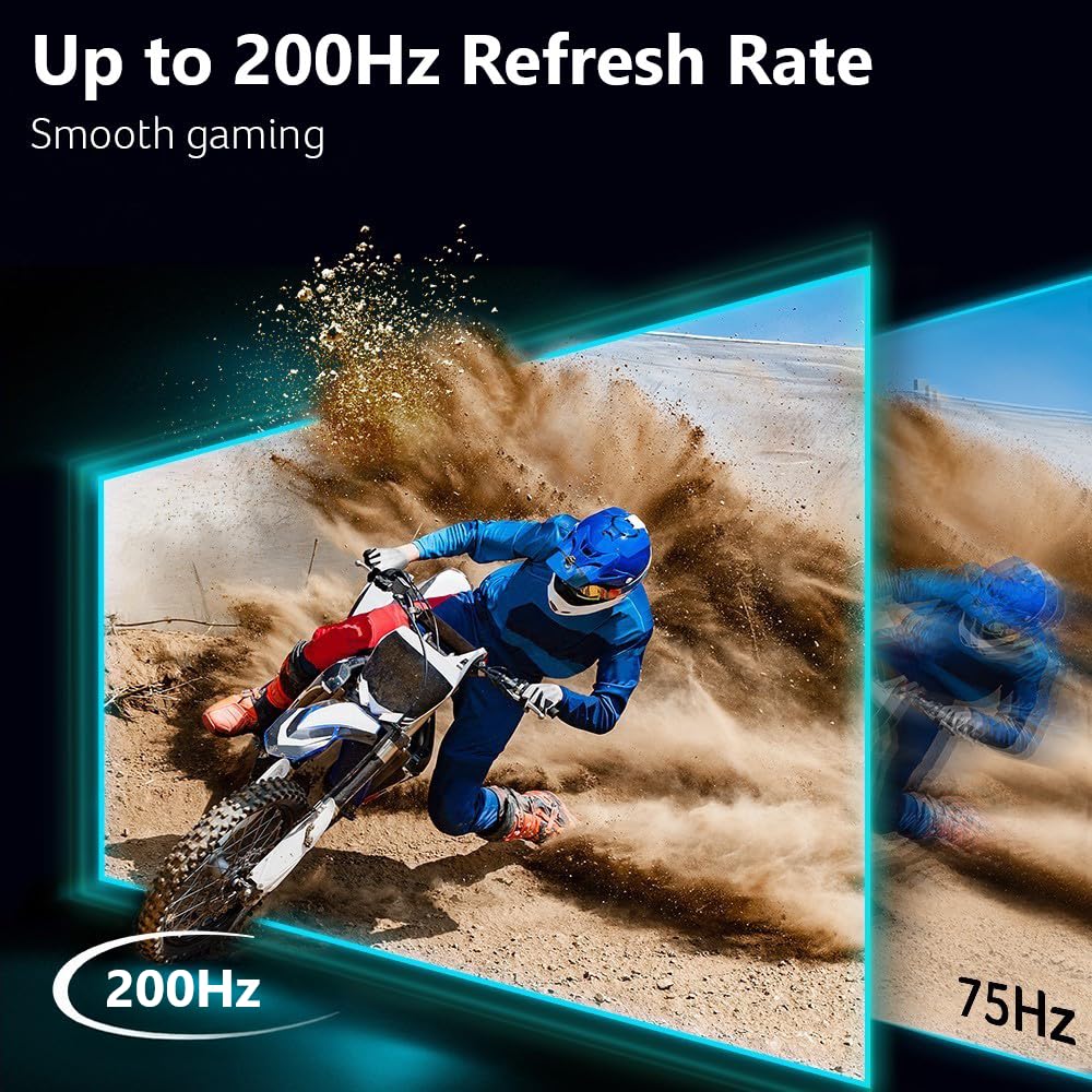 acer Nitro 29.5” UWFHD 2560 x 1080 1800R Curved Gaming Monitor | AMD FreeSync Premium | Up to 200Hz Refresh Rate | 1ms (VRB) | sRGB 100% | 1 x Display Port 1.4 & 2 x HDMI 2.0 Ports | ED300C X1bmiippx