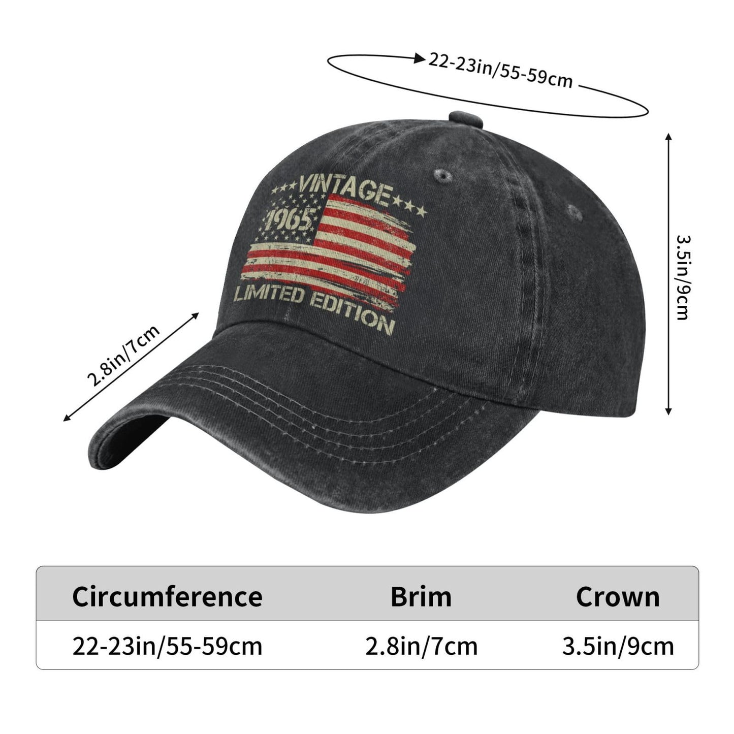 60th Birthday Gifts for Men Women Vintage 1965 60th Shirt Hat 60th Birthday Gifts Ideas Men