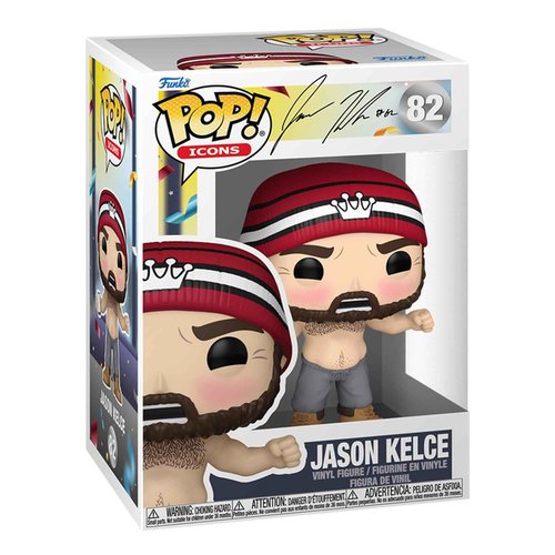 Funko Jason Kelce (Shirtless) POP with Protector