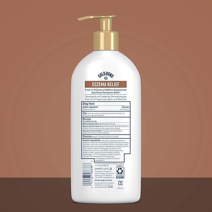 Gold Bond Medicated Extra Strength Body Lotion, 14 oz., Moisturizes, Relieves & Soothes, Skin Moisturizer
