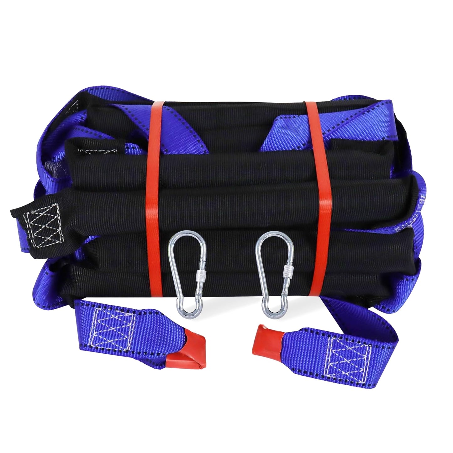 Emergency Fire Escape Ladder 13 Feet Portable Safety Rope Ladder Emergency Escape Ladders for 2-3 Story Homes for Windows, Balconies, and Sailboats, Kayaks, Etc