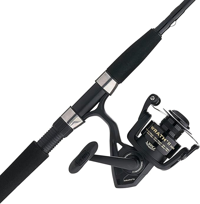Penn Wrath II Spinning Reel and Fishing Rod Combo