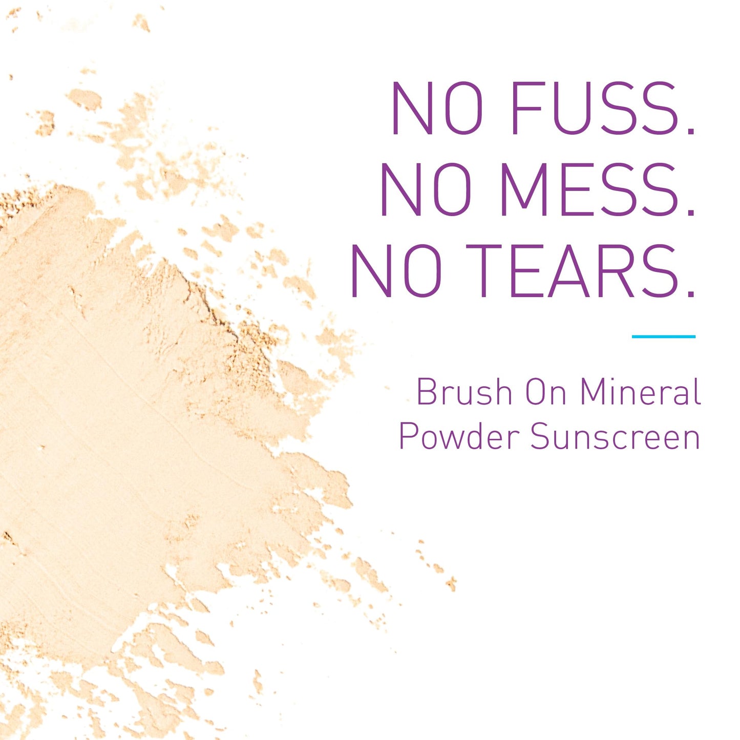 BOB KIDS SPF 30 Brush On Mineral Powder Sunscreen, Broad Spectrum Protection, Water Resistant 80 Mins, Fragrance Free, Easy to A
