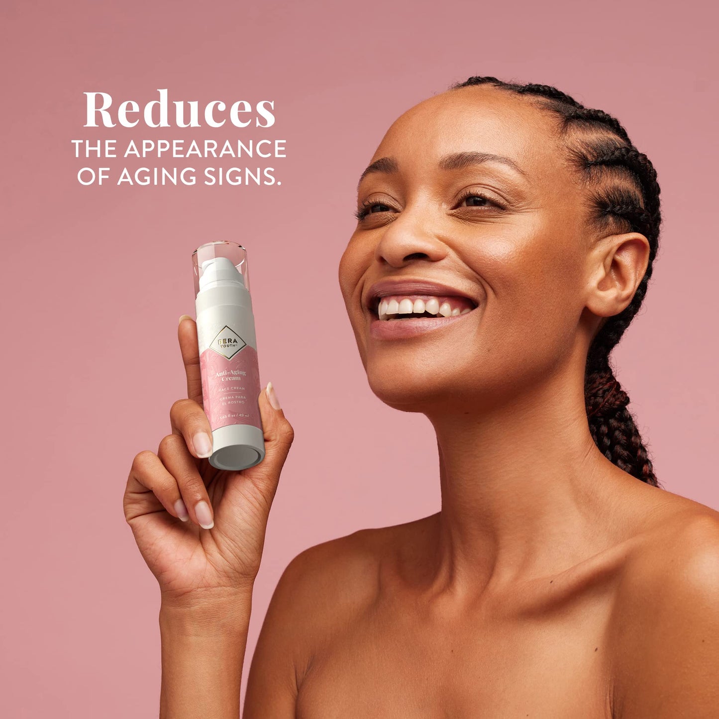 Berayouth Anti-Aging Cream, Facial Moisturizer, With Plant Stem Cells, Helps Reduce Wrinkles, 100% Natural Ingredients, Cruelty