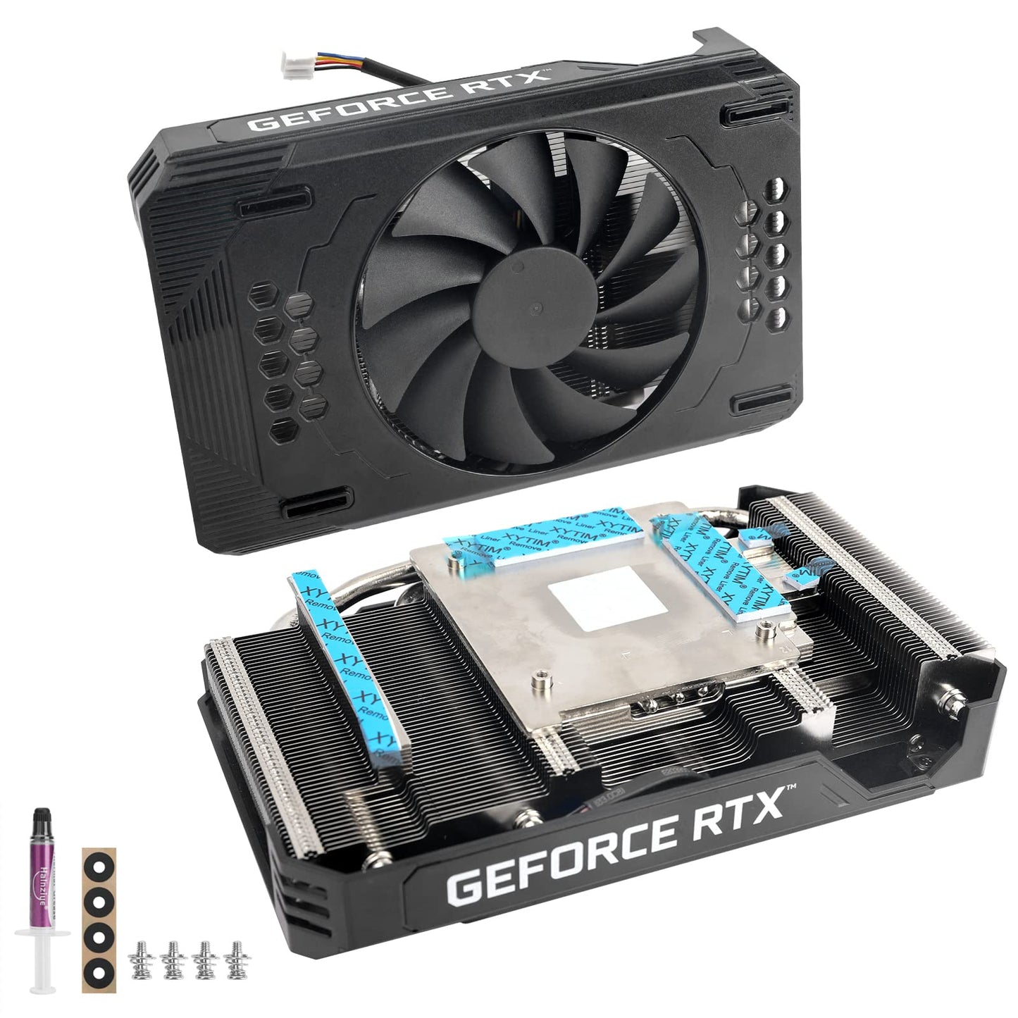 Inrobert Diy Itx Rtx3060 Ti Heatsink Wtih Fan For Rtx A4000 Mining Graphics Card