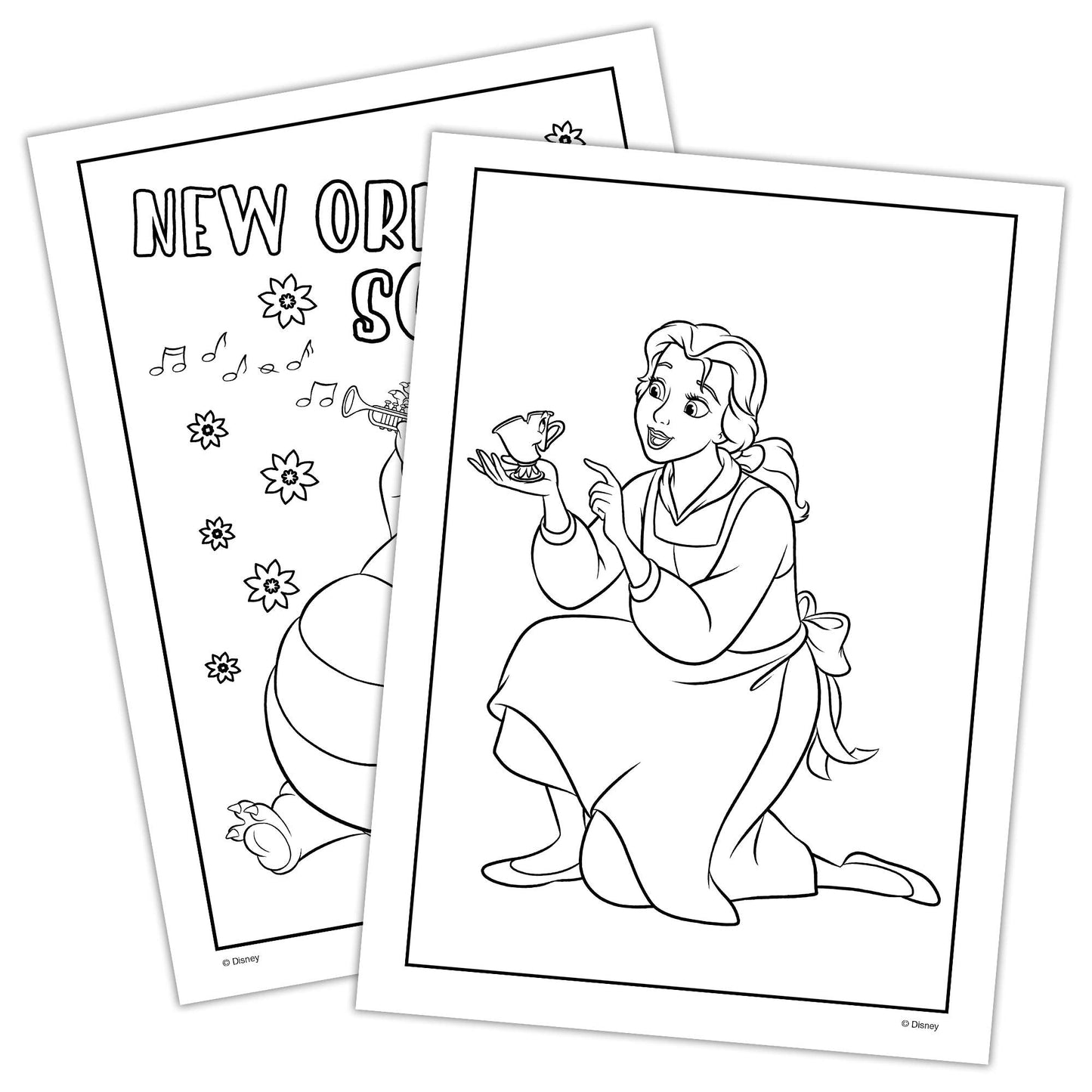 Disney Princess Create-A-Scene Sticker Activity Pad and Sticker Scenes 45650, Bendon