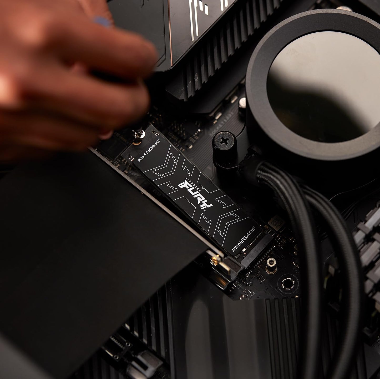 Kingston Fury Renegade 500Gb Pcie Gen 4.0 Nvme M.2 Internal Gaming Ssd | Up To 7300 Mb/S | Graphene Heat Spreader | 3D Tlc Nand