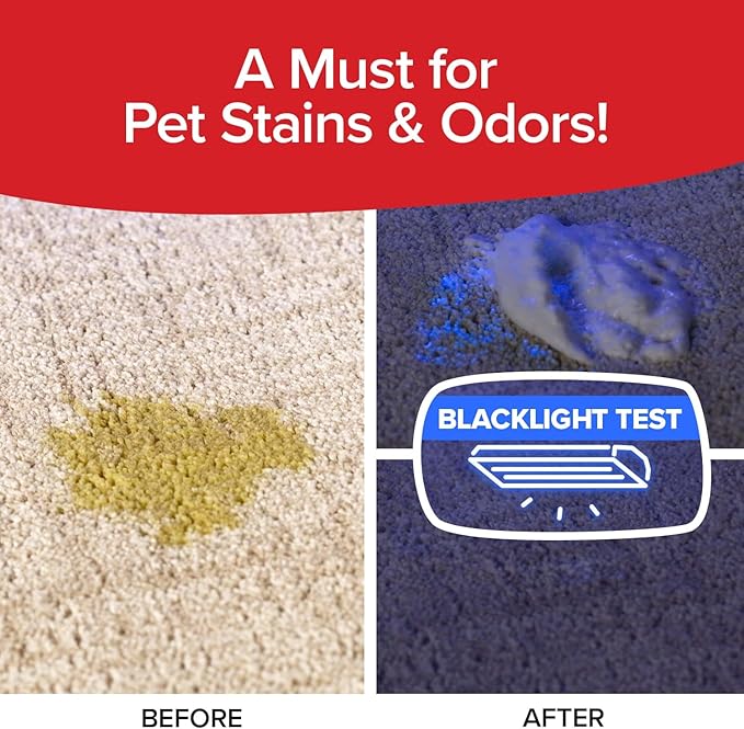 Horsepower Bull Shot No BS Carpet Spot & Stain Remover, AS SEEN ON TV, Made In USA, Just Point & Spray, No Bending or Scrubbing, Hands-Free, Stain-Lifting Foam-Action, Pets Stains & Odors, Soda & More