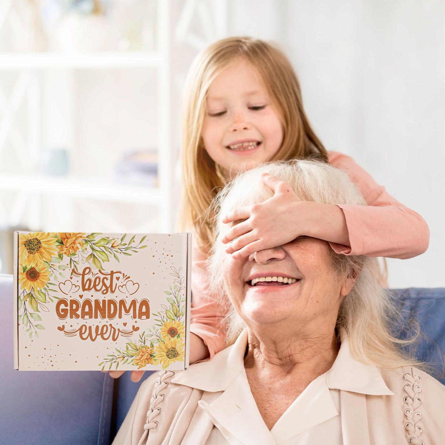 Grandma Gifts,New Grandma Gifts,Nana Gigi Gifts Box from Granddaughter Grandson,best grandma gifts Grandma Spa Gift Grandma Coffee Mug