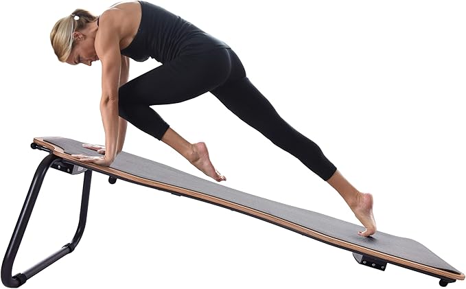 Stamina Juvo Board - Balance Board - Slant Board for Yoga, Pilates, Stand Up Paddle, Surf Training & Balance Training with...