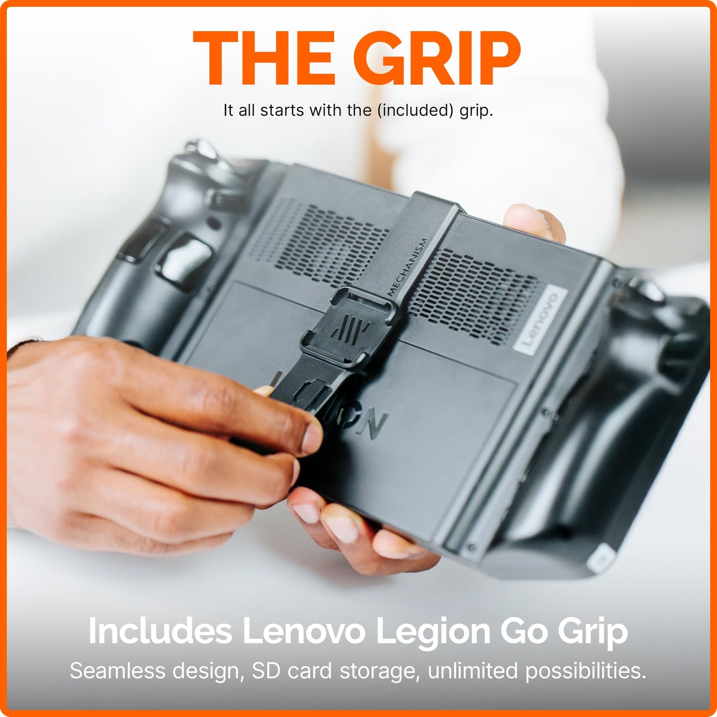Mechanism Gaming Pillow | Zero Gravity Cushion | Standard Size | 85% Polyester | Legion Go Model GP1001-10 | Soft & Machine Washable