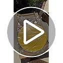 Grand patio Premium Frame Patio Bistro Set, Colorful Folding Outdoor Patio Furniture Sets, 3-Piece Patio Table and Chair S...