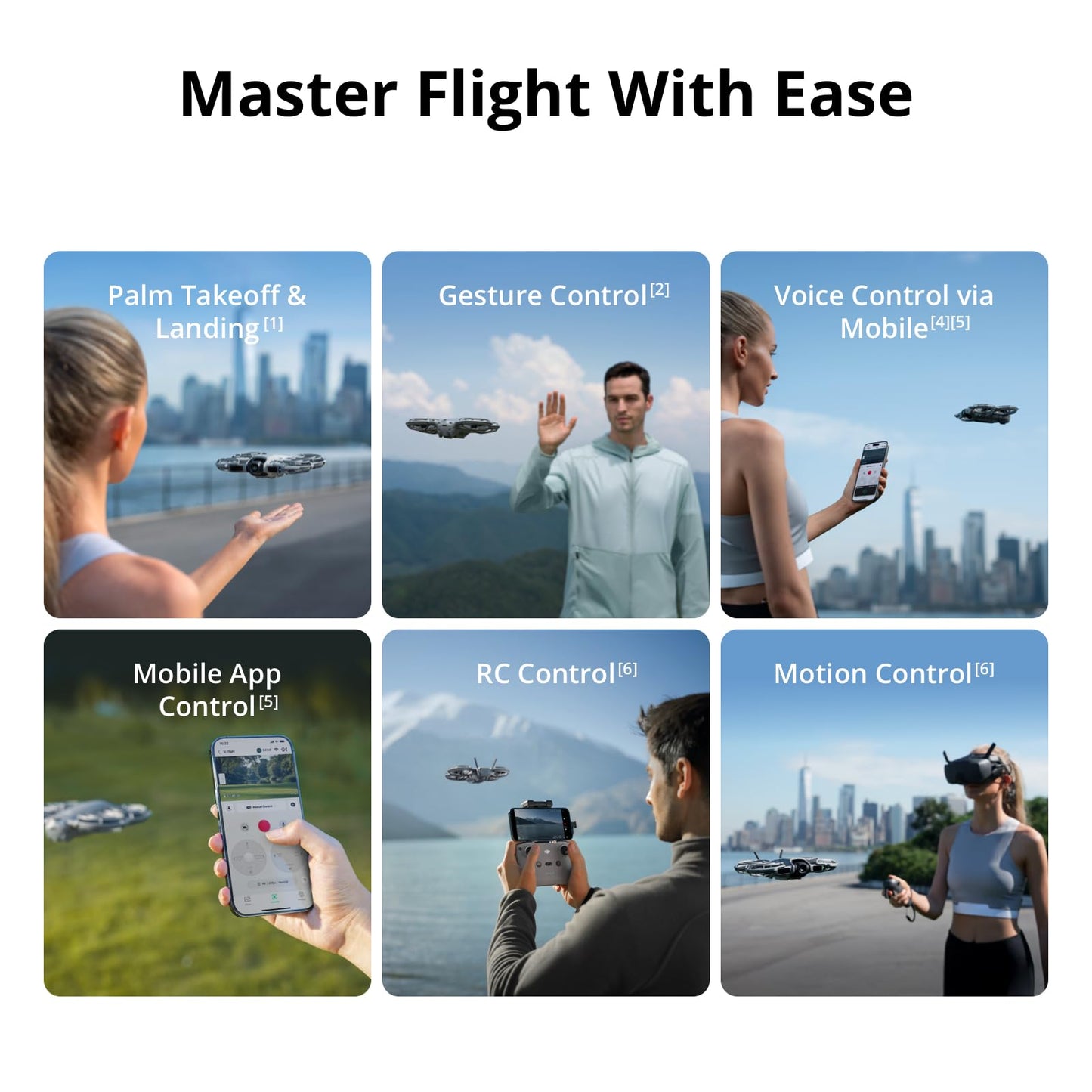 DJI Neo 2 Fly More Combo With RC-N3 Remote Controller, Stable Transmission With Digital Transceiver, 4K Drone for Beginners, 3 Batteries