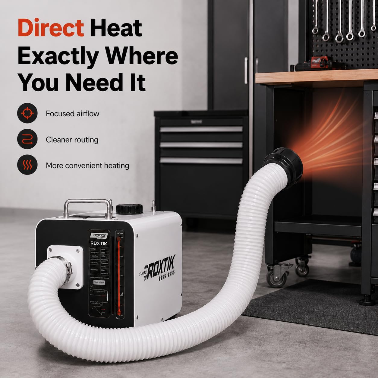 RDXTIK 9L Diesel Heater with Magnetic Duct, 8KW 12V/24V/110V/240V All in One Diesel Heater with LCD Switch, Remote Control, Muffler for Truck, RV, Home, Car, Campers, Boat, White