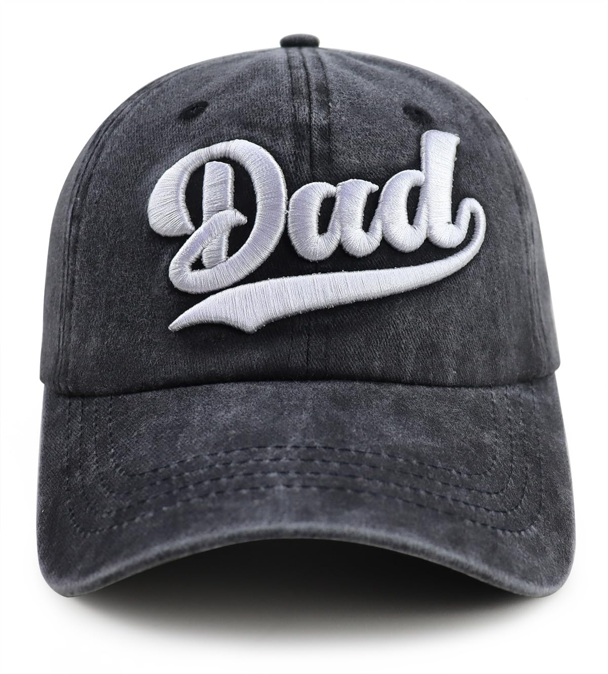 New Parents Gifts for Couples, Mom and Dad Hats, 3D Embroidered New Mother and Father Baseball Cap, Mother's Father's Day Birthday Gift for Husband Black