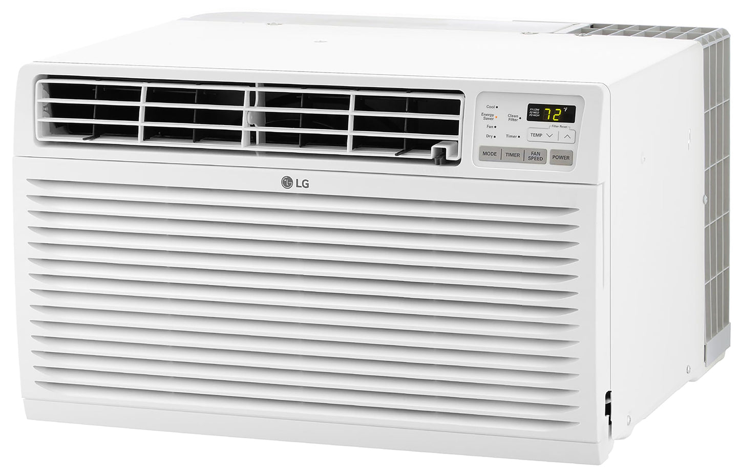 LG 11,800 BTU Through the Wall Air Conditioner and Wall Heater, 230/208V, Cools 550 Sq.Ft. (22 x 25 Room Size), Perfect for Be