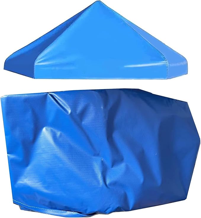 Outdoor Trampoline Backyard Trampoline Tent Shade for Sun and Rain and Snow, Just Cover with A Canopy (no Frame)