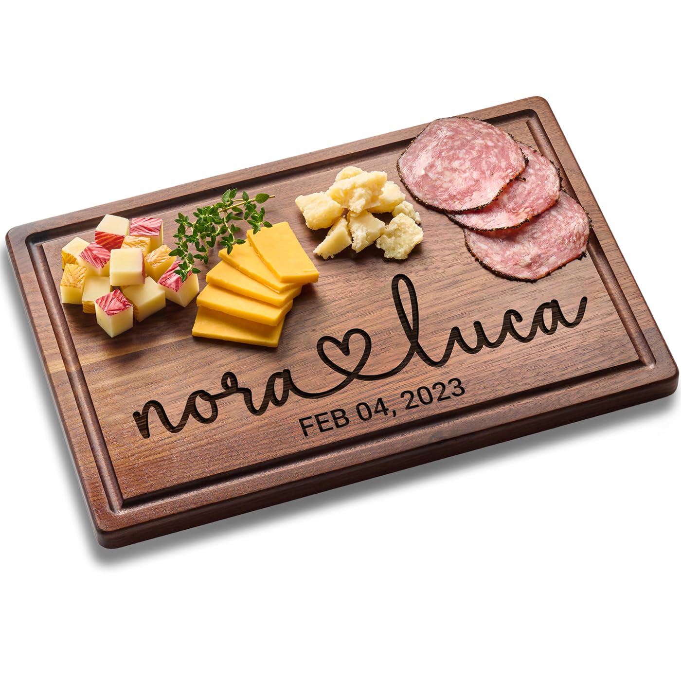 Personalized Cutting Board Wedding Gift, Customized Bridal Shower Gifts, Wedding Shower Gifts, Engraved Gifts for Couples 2025, Custom Anniversary Wooden Gifts