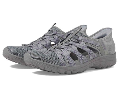 Skechers Women's Reggae Fest 2.0-Neap Tide Water Shoe, Grey, 7
