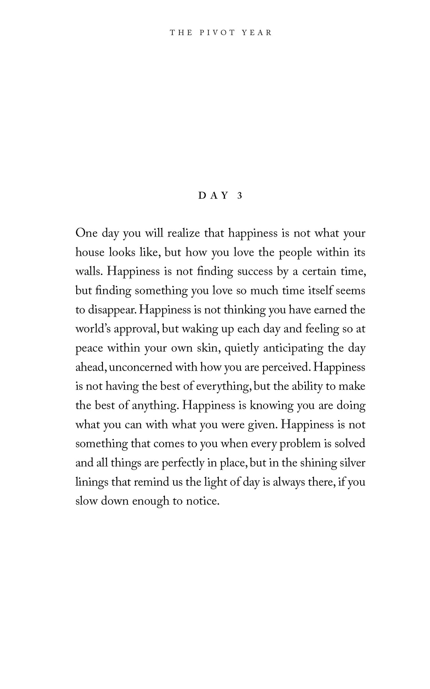 The Pivot Year: 365 Days To Become The Person You Truly Want To Be