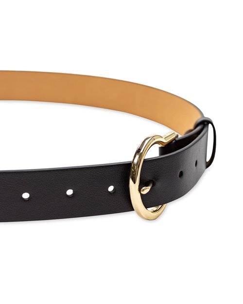 Cole Haan Women's Casual Fashion Belt, Black, Large