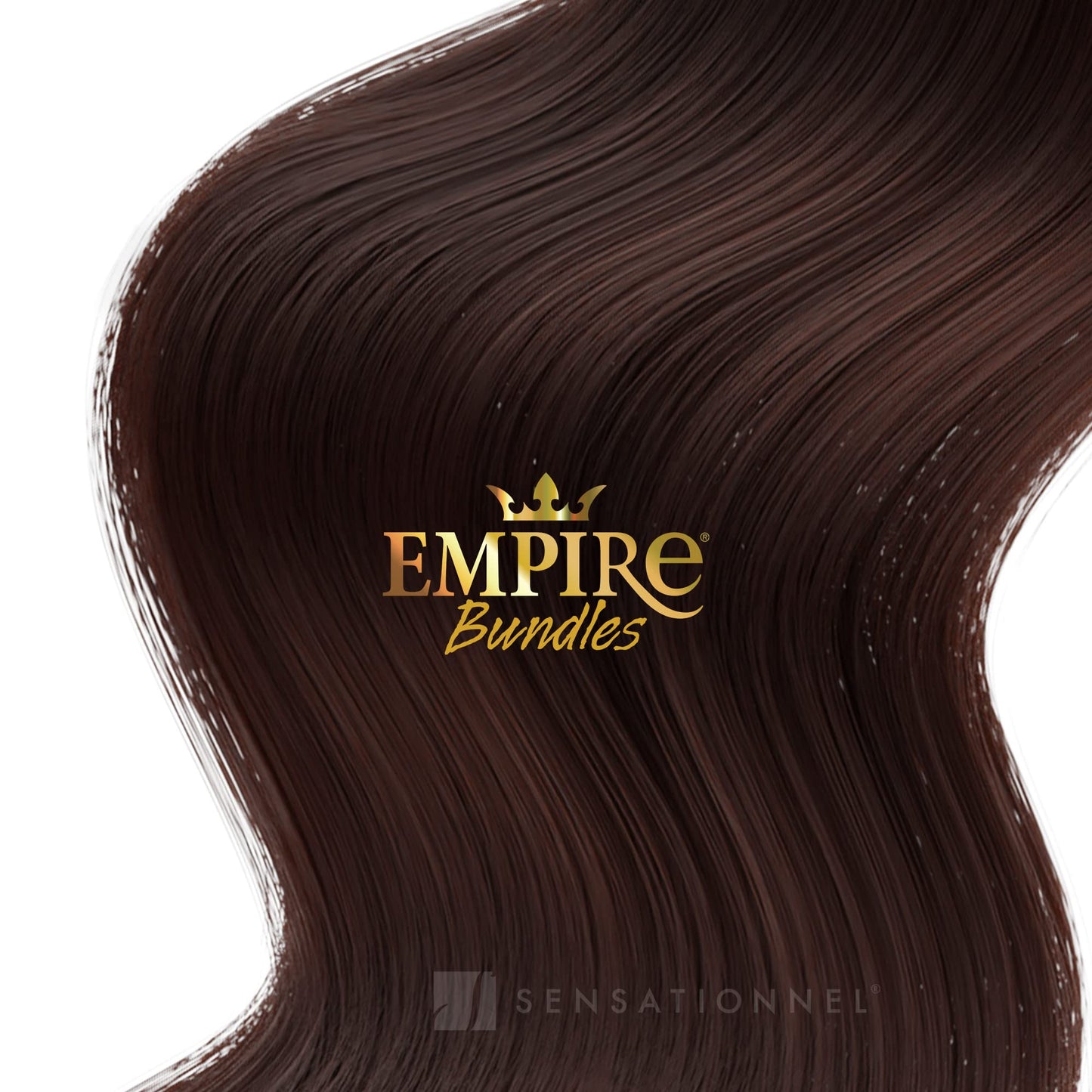 Sensationnel Empire bundles- straight 10a tangle shed free human hair for weaving and sew in styles - 1 pack (18 inch, DARKRED)