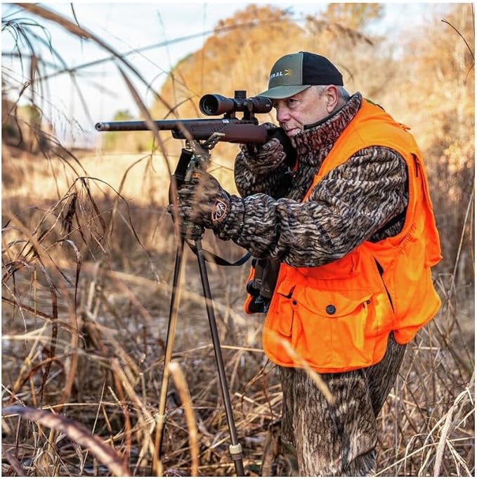 PRIMOS Hunting Trigger Stick Gen3 Shooting Stick, Adjustable Height, Quick-Detach Yoke, Durable and Lightweight, Ideal for Hunting, Shooting, and Photography