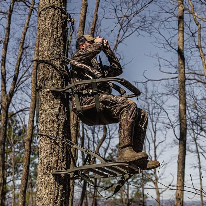 Summit Treestands Mini Viper SD Climbing Treestand, Mossy Oak