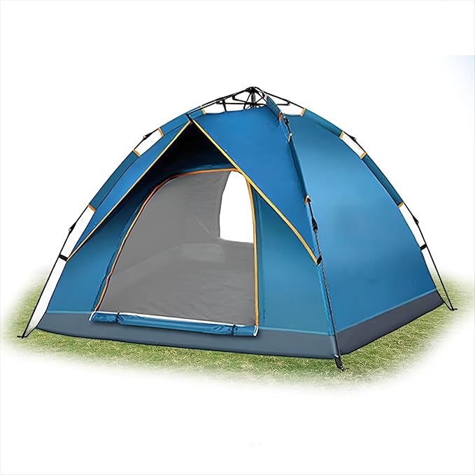 TGpao Quick Set Up Waterproof 4-Person Camping Tent with Bug Netting - Instant Pop-Up Tent for Family Camping & Hiking | A...