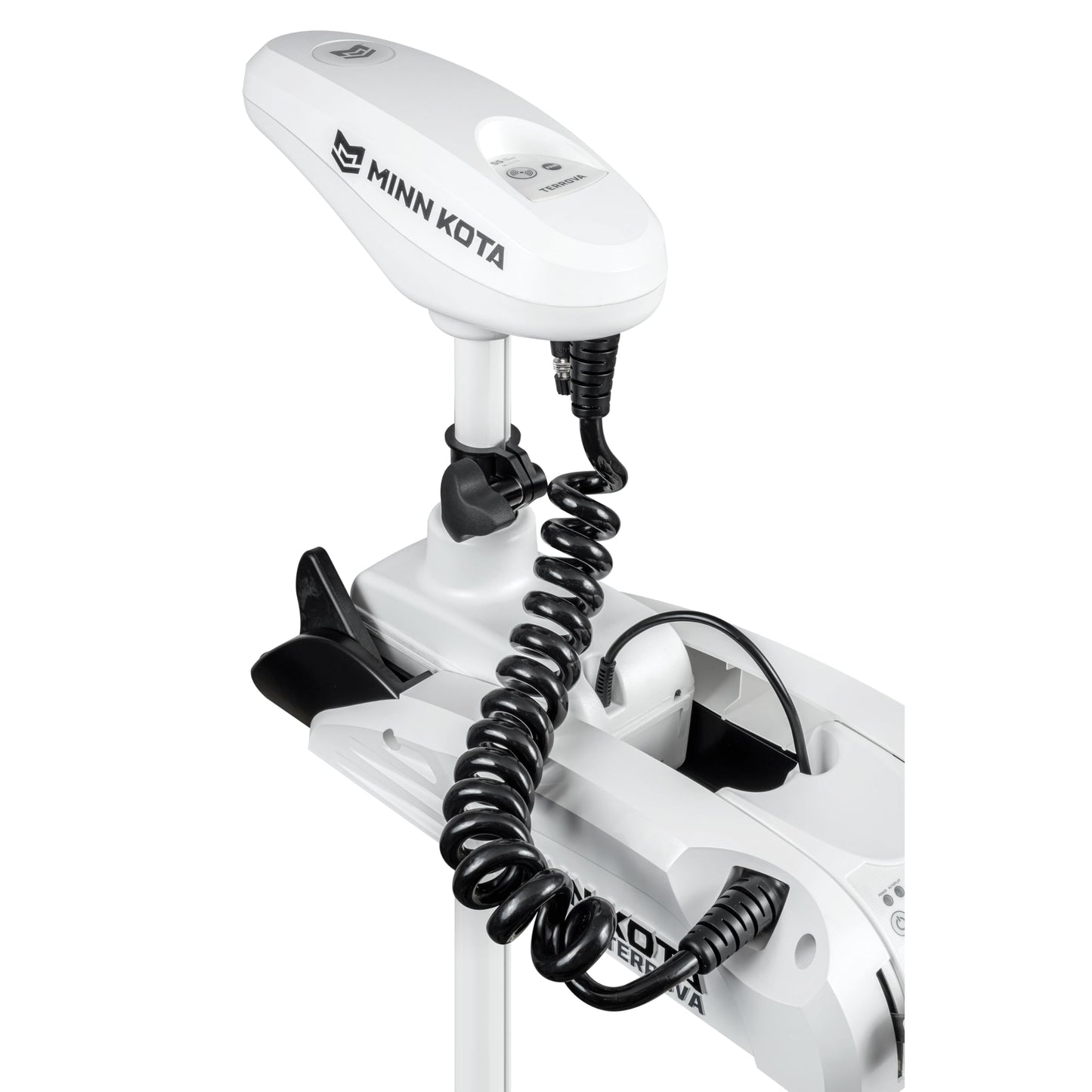 Minn Kota Riptide Terrova Bow-Mount Electric Trolling Motor with GPS, Spot-Lock – 80 Lb. Thrust, 60 in. Shaft, Saltwater