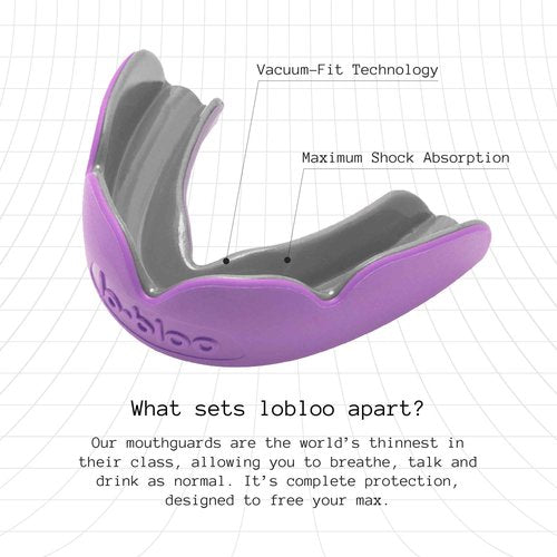 Lobloo Athletic Protection Bundle: Thai Cup 2.0 Groin Guard & PRO-FIT Mouthguard for High Impact Sports, +13yrs