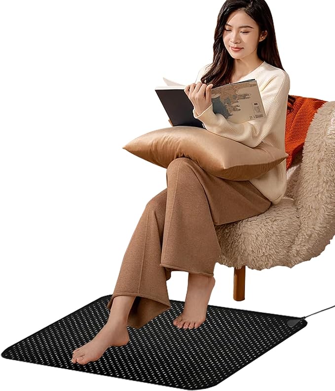 EOHELGRO Grounding Mat for Sleeping, Earth Mat Grounding Pad for Energy, Pain Relief, Inflammation, Feet and Back Pain (15.7"x19.6")