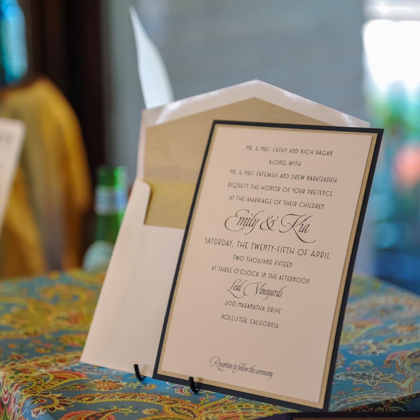 YEYABOA Custom Wedding Invitations, 30-200 pcs Personalized Flat Wedding Invitations,2 Sides Printing, 20 pt Cover Heavy Paper,3 Sizes, Upload Your Design (5 * 7 IN)