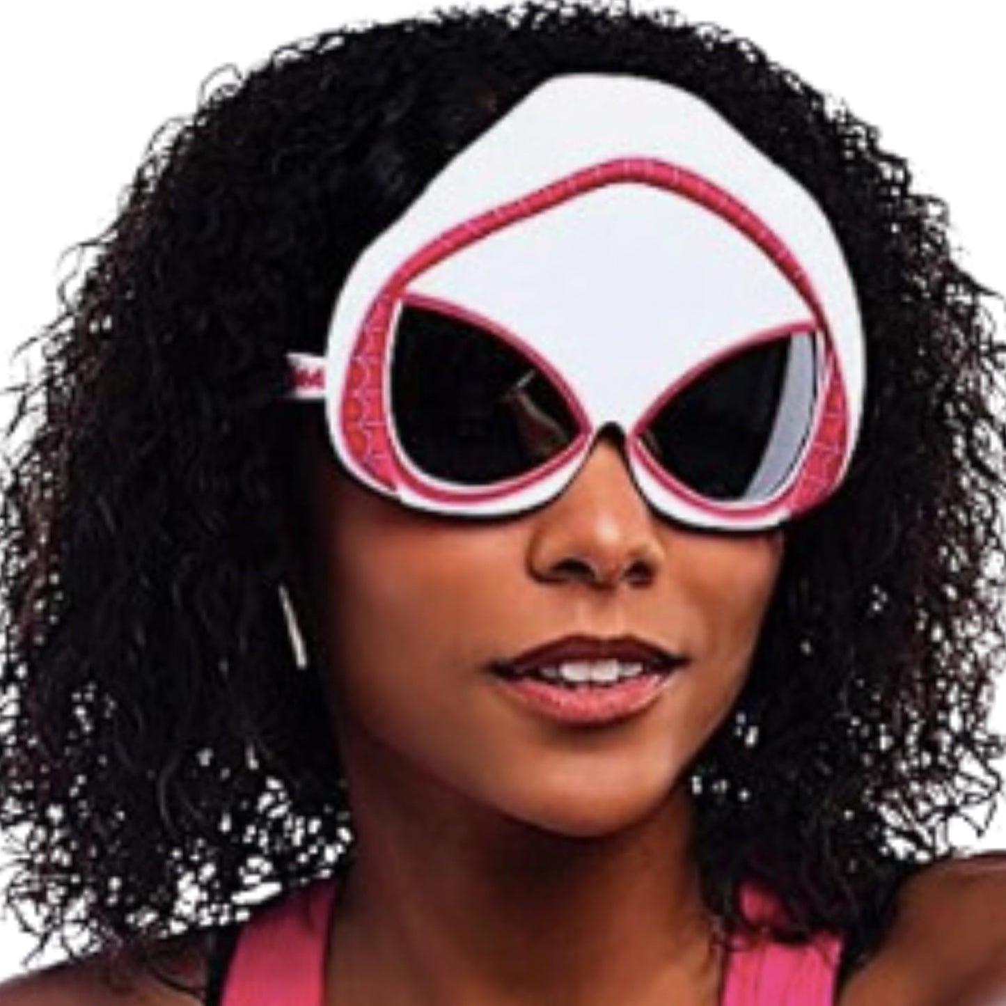 Sun-Staches Spider-Gwen Sunglasses | Marvel Costume Mask | UV 400 | One Size Fits Most
