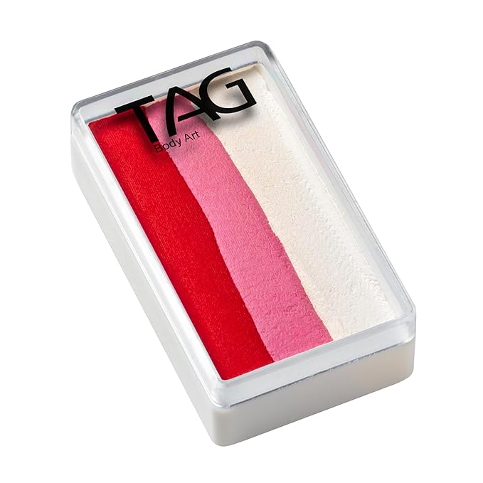 TAG Face and Body Paint - 1 Stroke Split Cake 30g - Rose